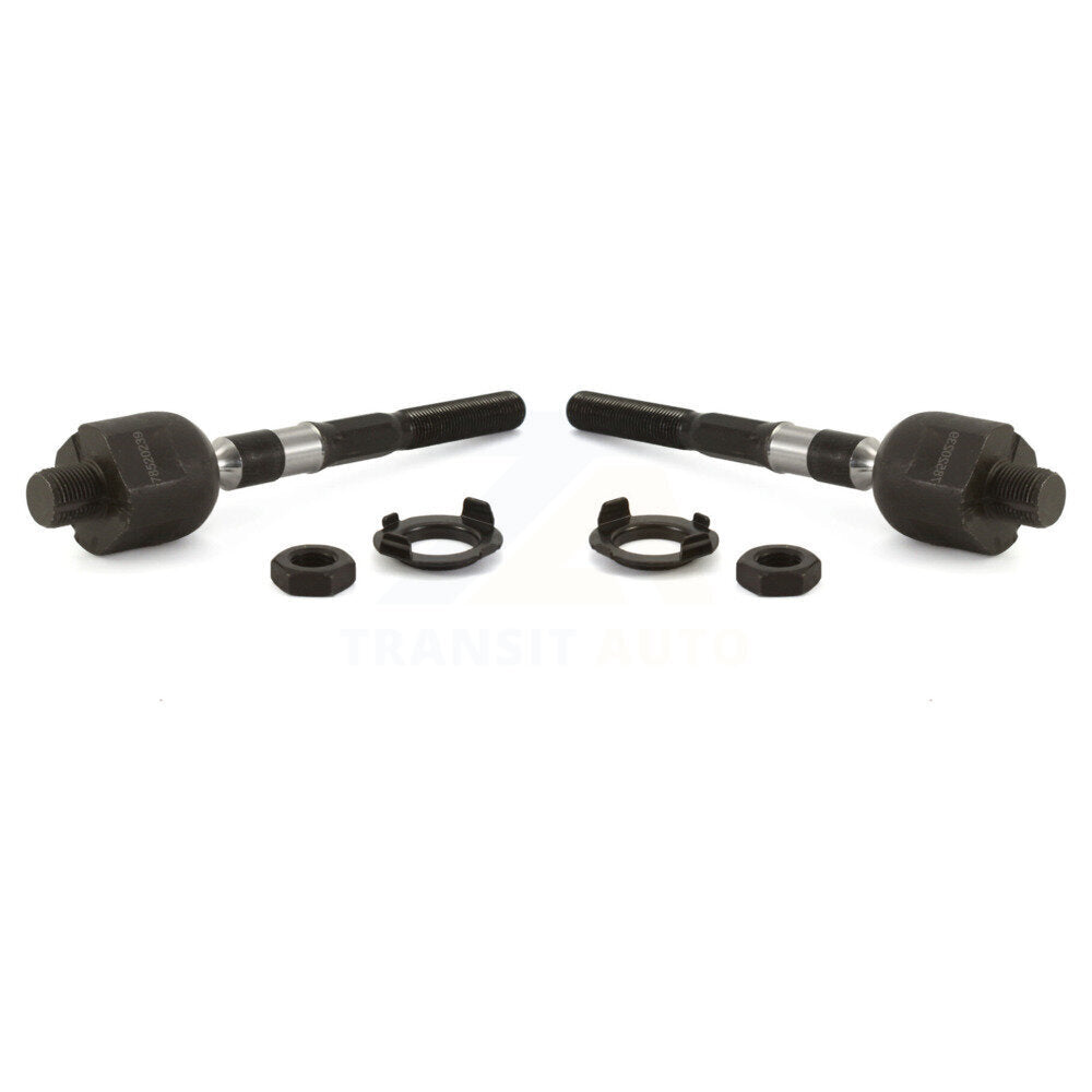 Front Inner Tie Rod End Pair For Ford Fusion Mazda 6 Lincoln MKZ Zephyr Mercury
