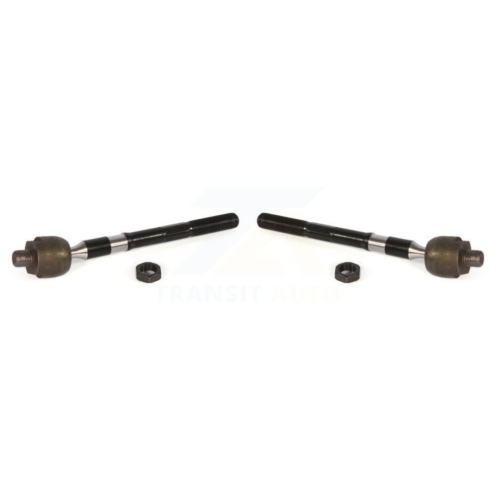 Front Inner Steering Tie Rod End Pair For 2012-2017 Hyundai Accent Kia Rio