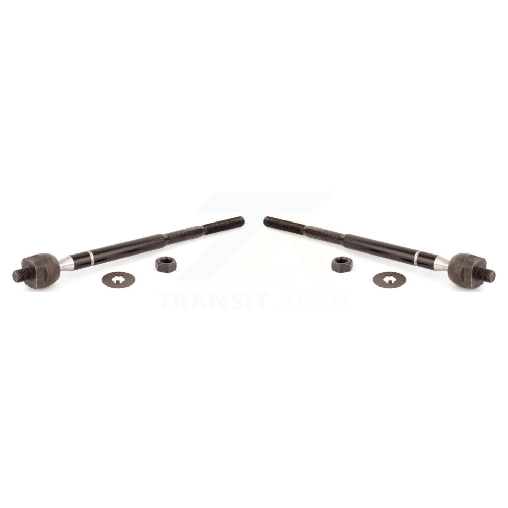 Front Inner Tie Rod End Pair For Toyota Corolla RAV4 Prizm Geo Chevrolet