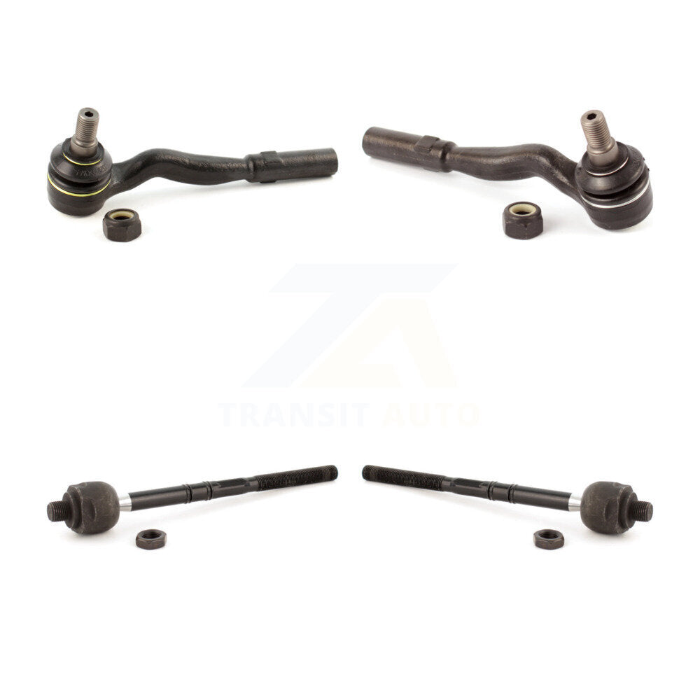 Front Outer & Inner Tie Rod End Kit For Mercedes-Benz E320 E350 E500 CLS550 E550