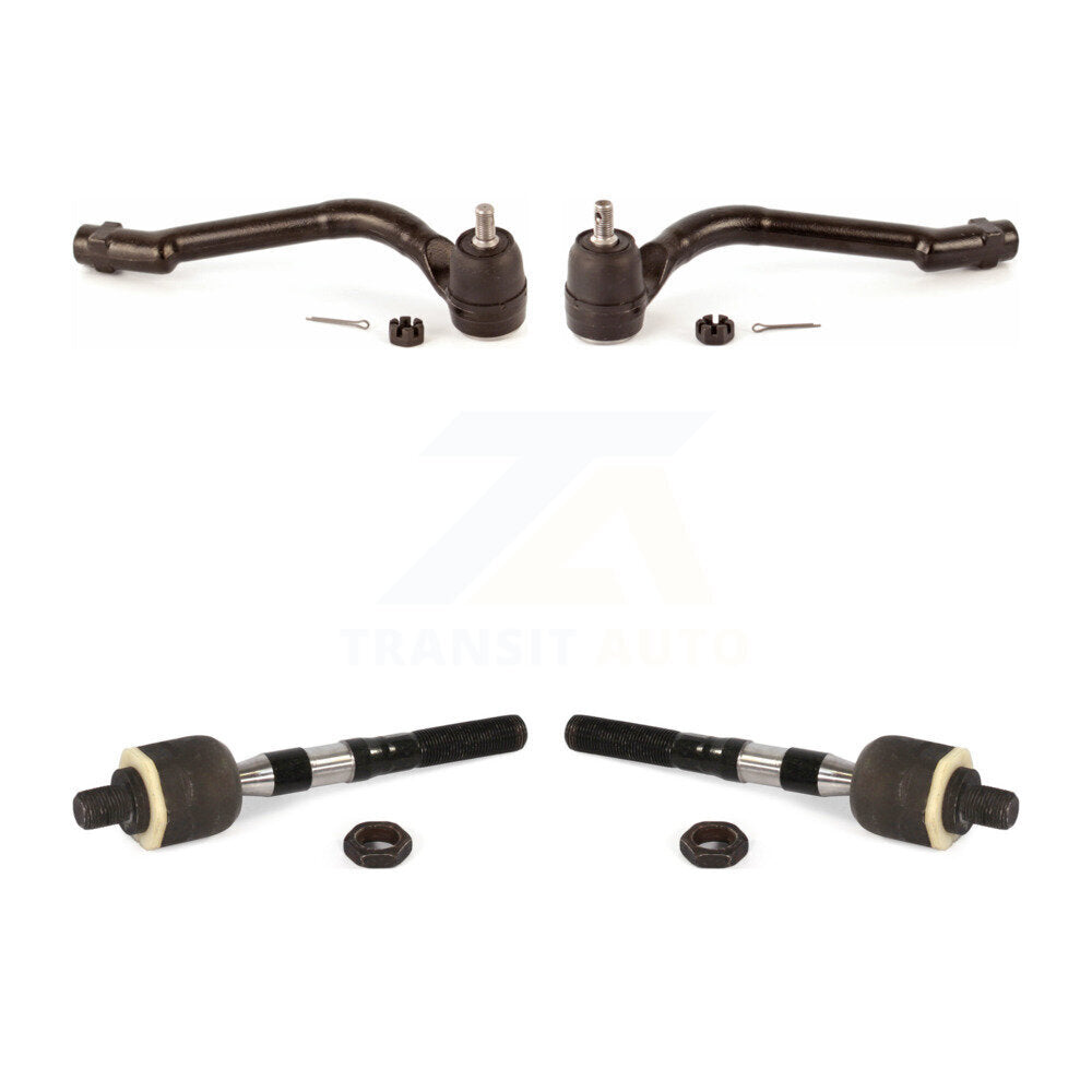 Front Outer & Inner Steering Tie Rod End Kit For Hyundai Tucson Kia Sportage