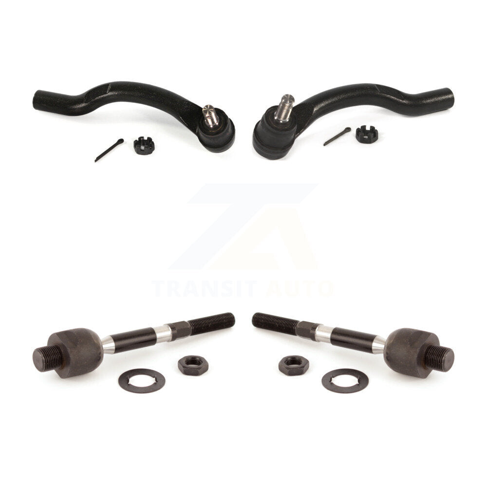 Front Outer & Inner Steering Tie Rod End Kit For Honda Civic Acura ILX
