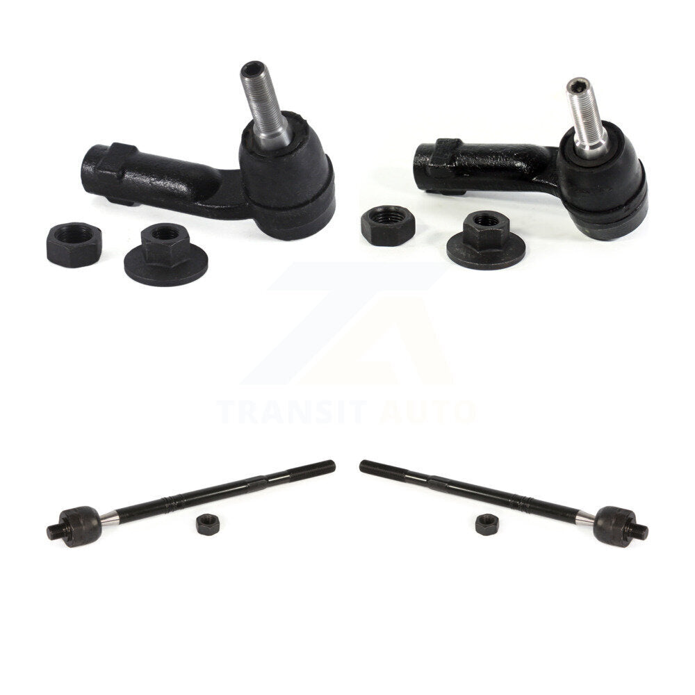 Front Outer & Inner Steering Tie Rod End Kit For Chrysler 200 Dodge Dart