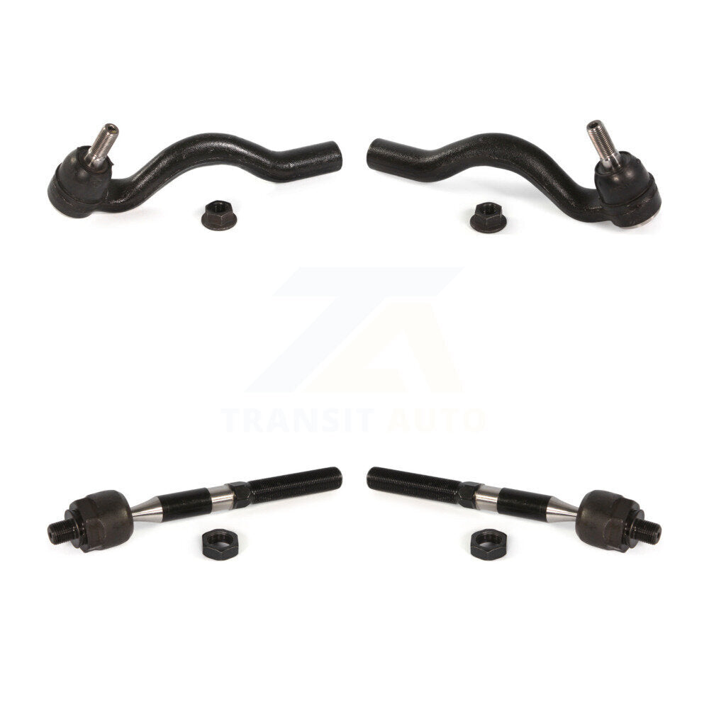 Front Outer & Inner Tie Rod End Kit For Jeep Grand Cherokee Dodge Durango