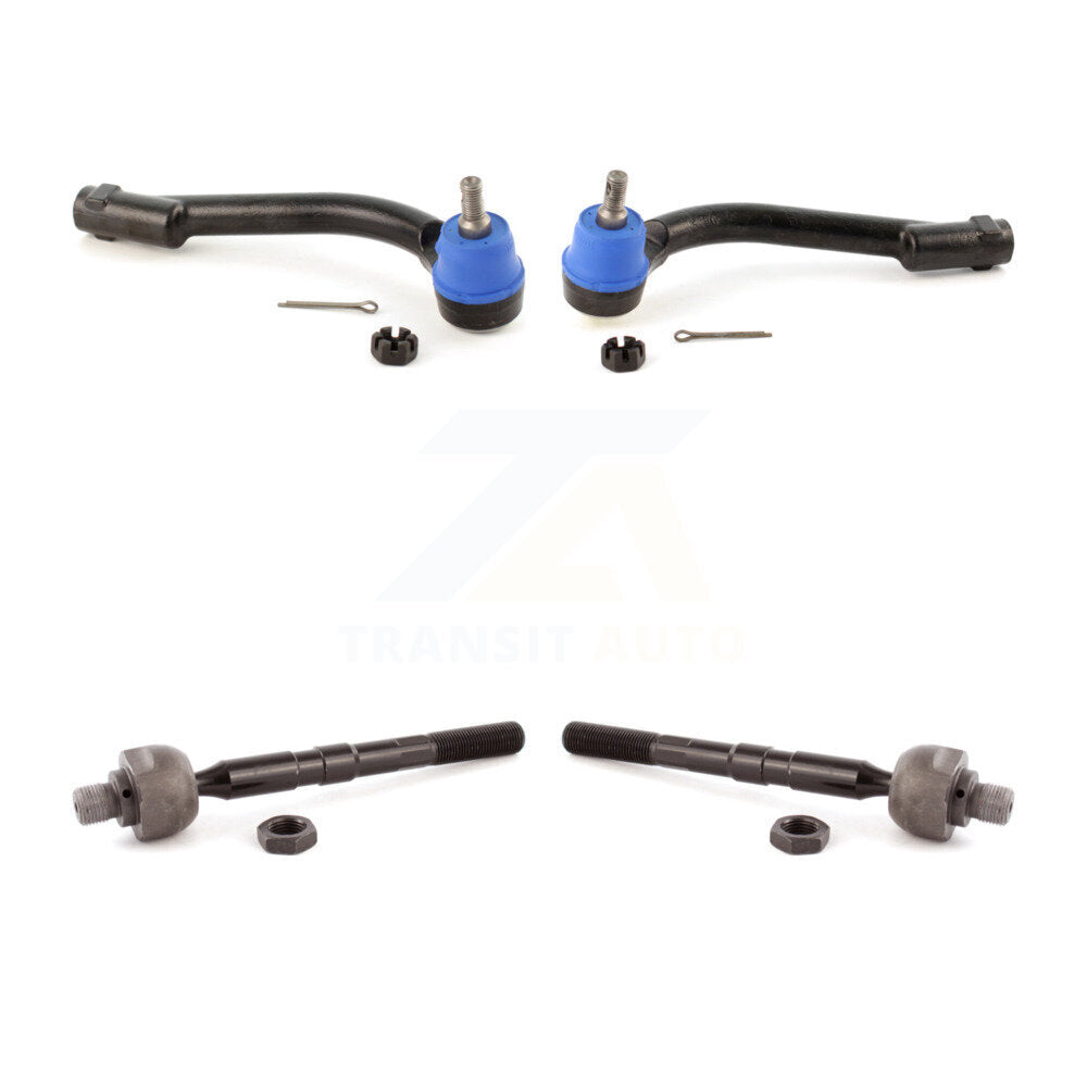 Front Outer & Inner Steering Tie Rod End Kit For Kia Rondo Optima Magentis