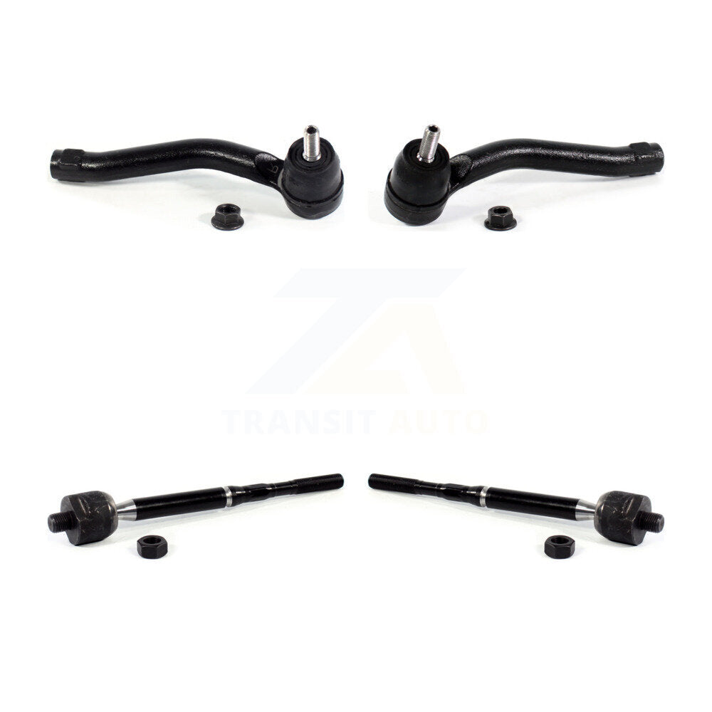 Front Outer & Inner Steering Tie Rod End Kit For Nissan Micra Versa Note
