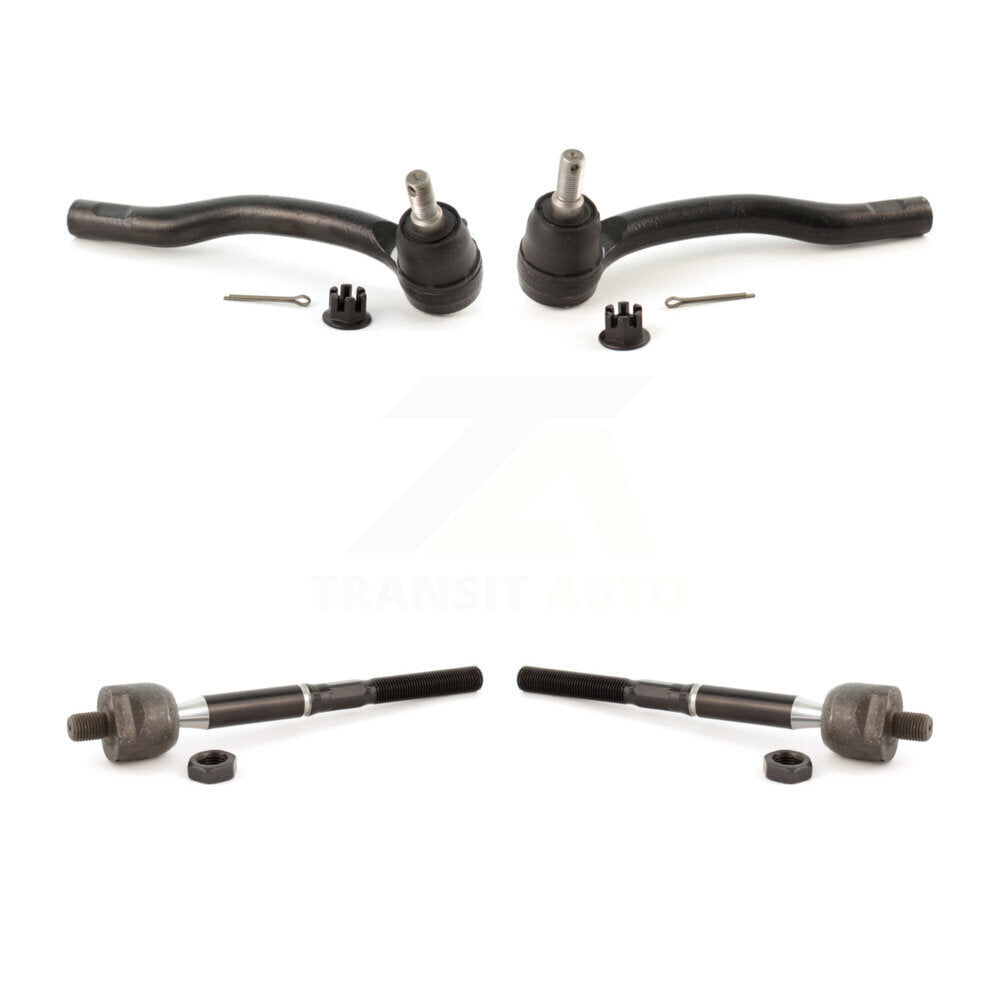 Front Outer & Inner Steering Tie Rod End Kit For 2007-2012 Mazda CX-7 KTR-104998