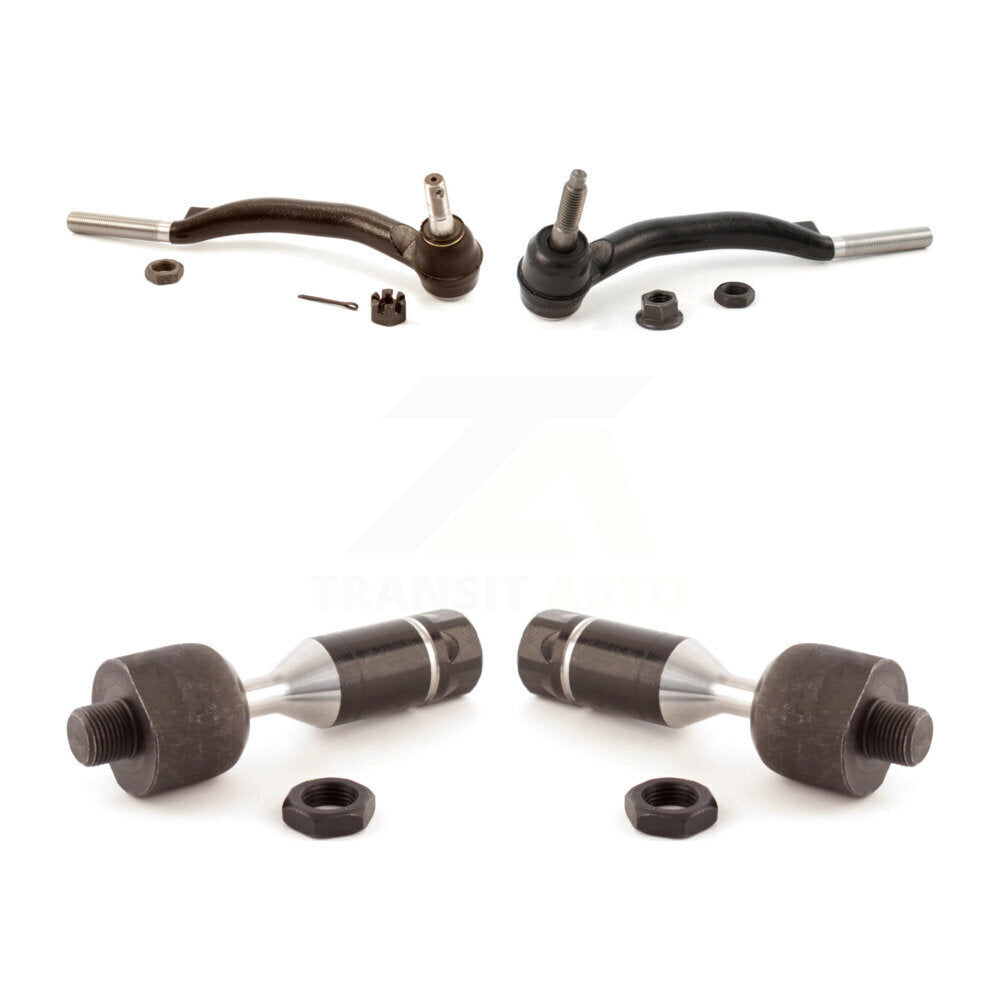 Front Outer & Inner Tie Rod End Kit For Chevrolet GMC Trailblazer Envoy XL EXT