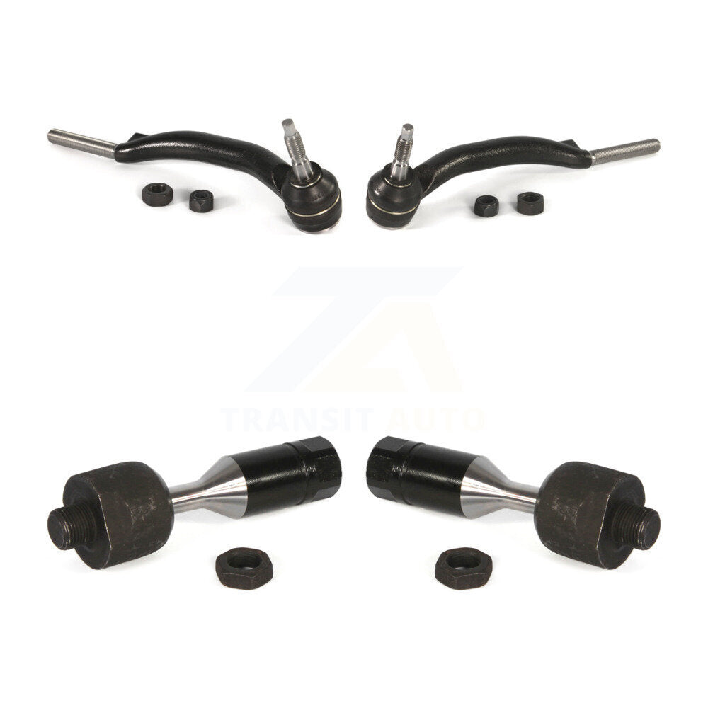 Front Outer & Inner Tie Rod End Kit For GMC Envoy Chevrolet Trailblazer Bravada