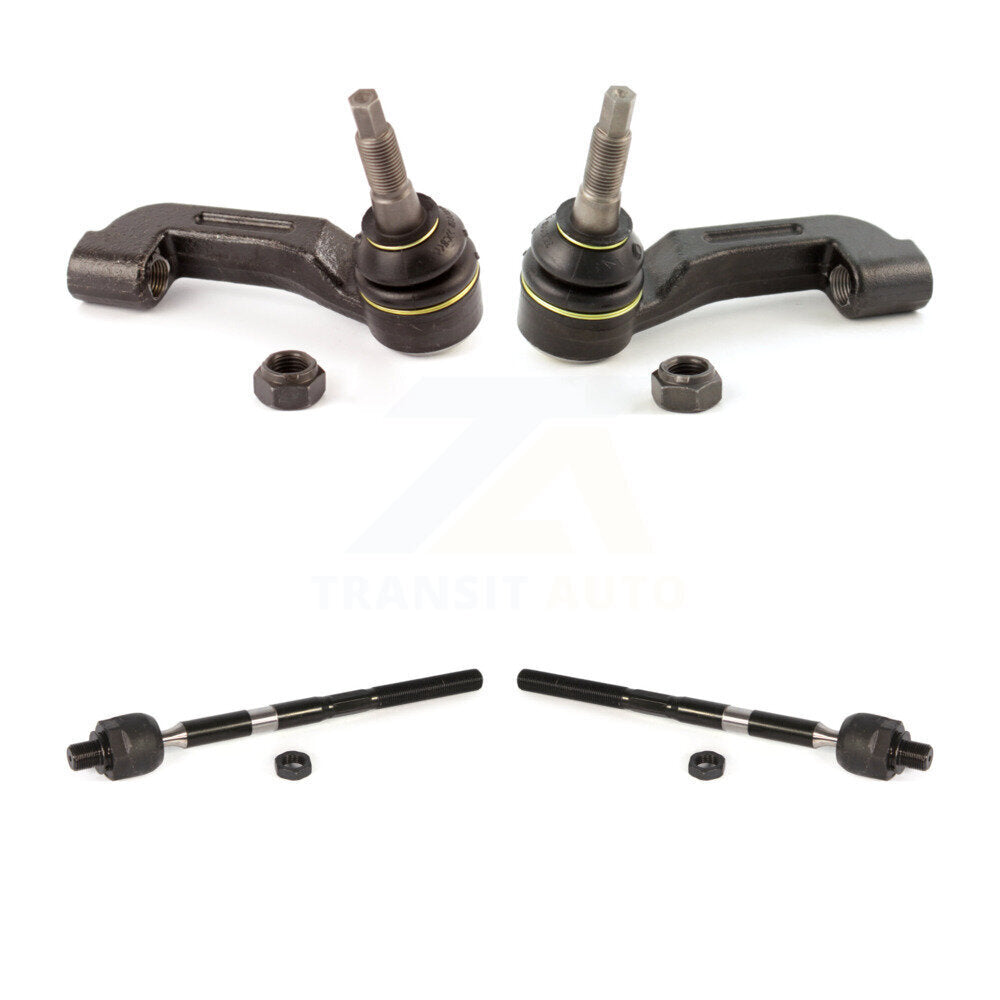 Front Outer & Inner Steering Tie Rod End Kit For Jeep Liberty Dodge Nitro
