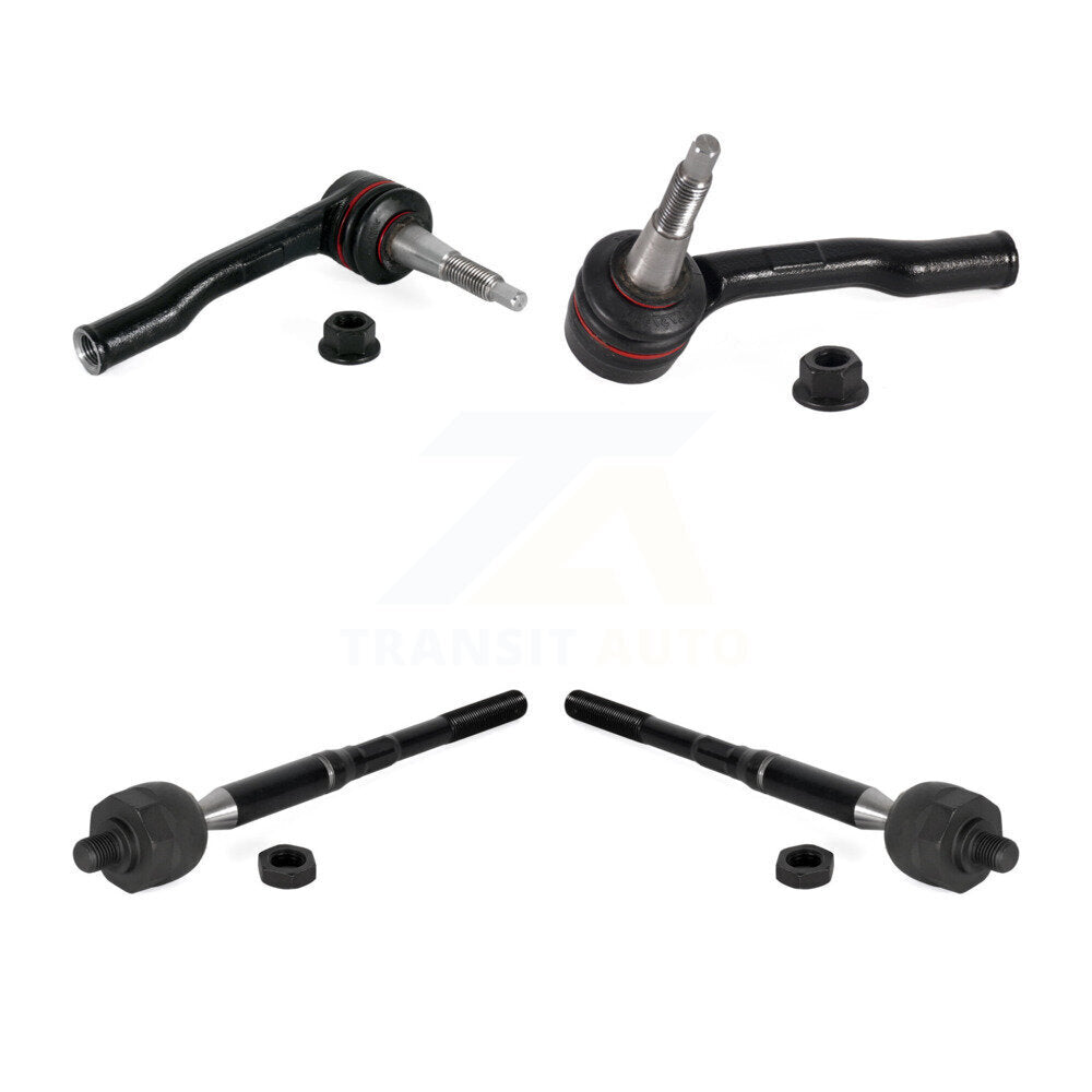Front Outer & Inner Steering Tie Rod End Kit For 2016-2019 Chevrolet Cruze Volt