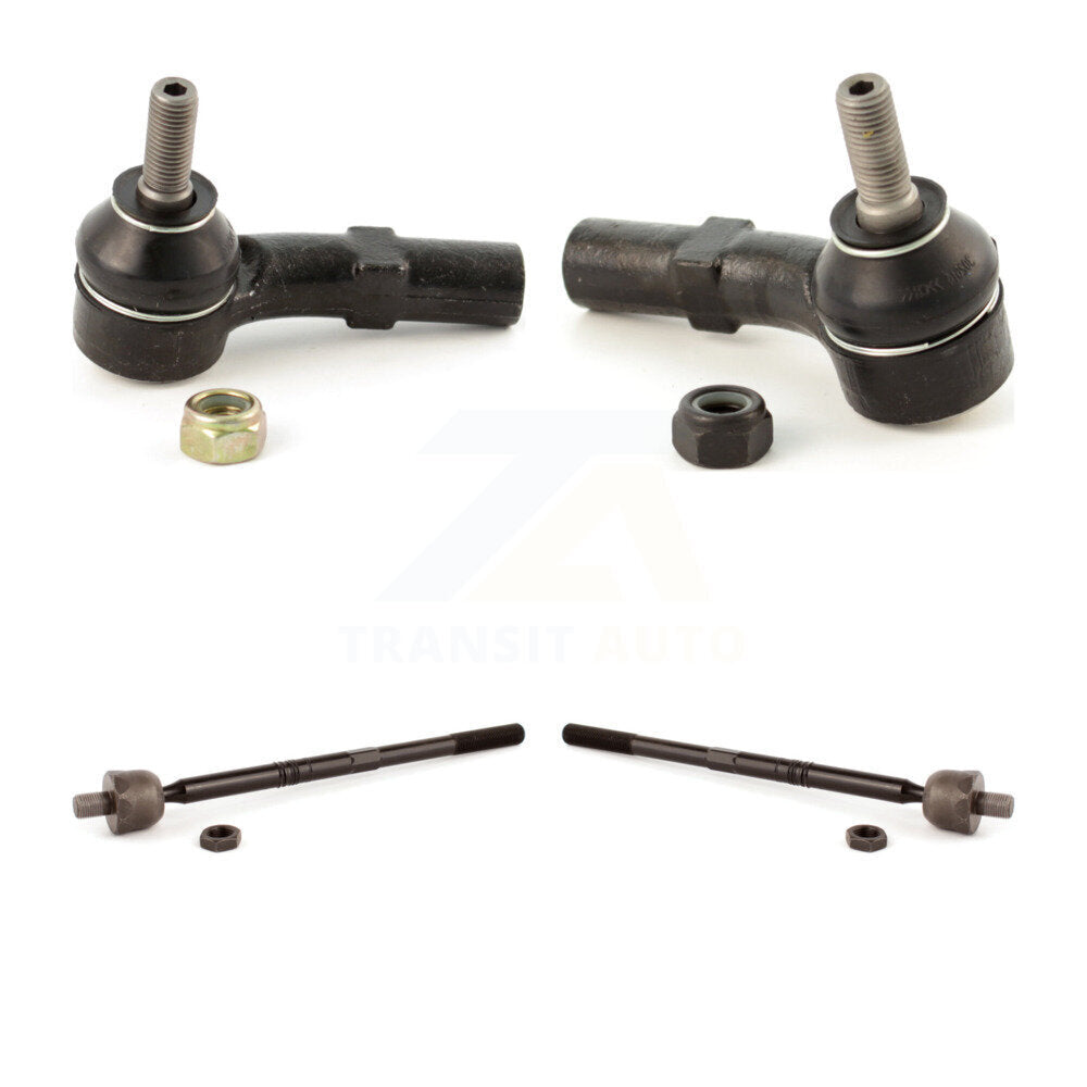 Front Outer & Inner Tie Rod End Kit For Volkswagen Jetta Audi GTI A3 Quattro R