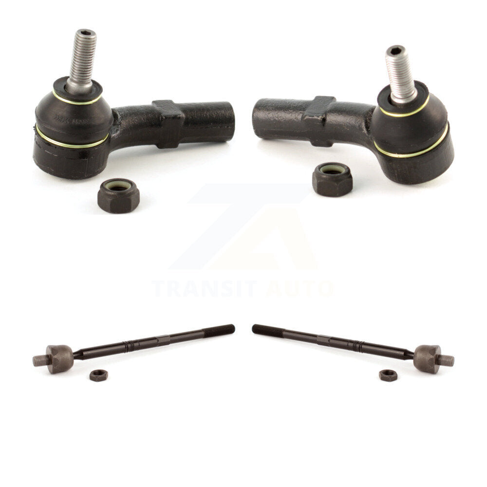 Front Outer & Inner Tie Rod End Kit For Volkswagen Jetta Golf Tiguan SportWagen