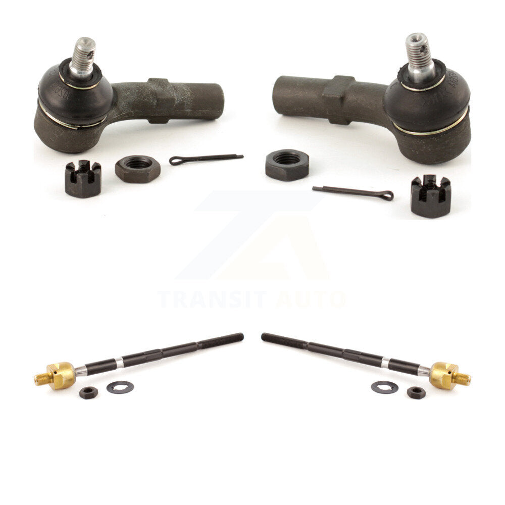 Front Outer & Inner Tie Rod End Kit For Volkswagen Jetta Golf Beetle City