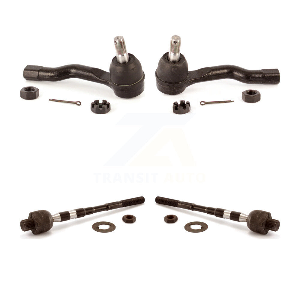 Front Outer & Inner Steering Tie Rod End Kit For 2003-2008 INFINITI FX35 FX45