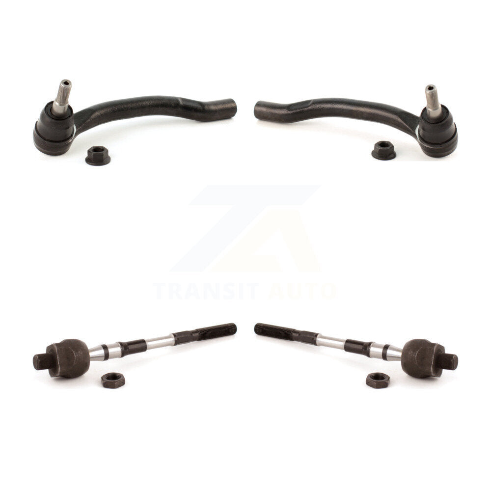 Front Outer & Inner Steering Tie Rod End Kit For 2009-2014 Nissan Maxima