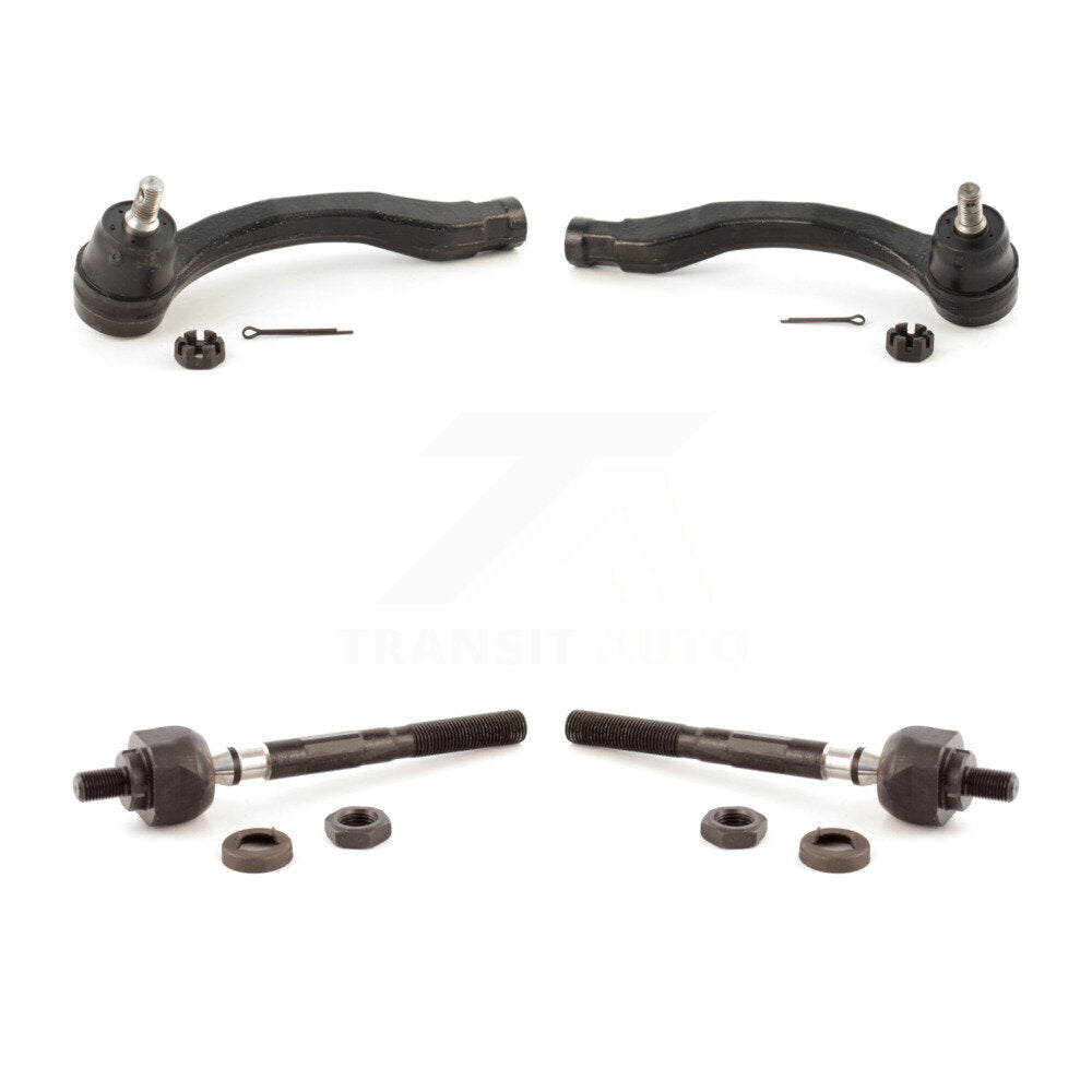 Front Outer & Inner Tie Rod End Kit For Honda Civic Acura EL del Sol Integra