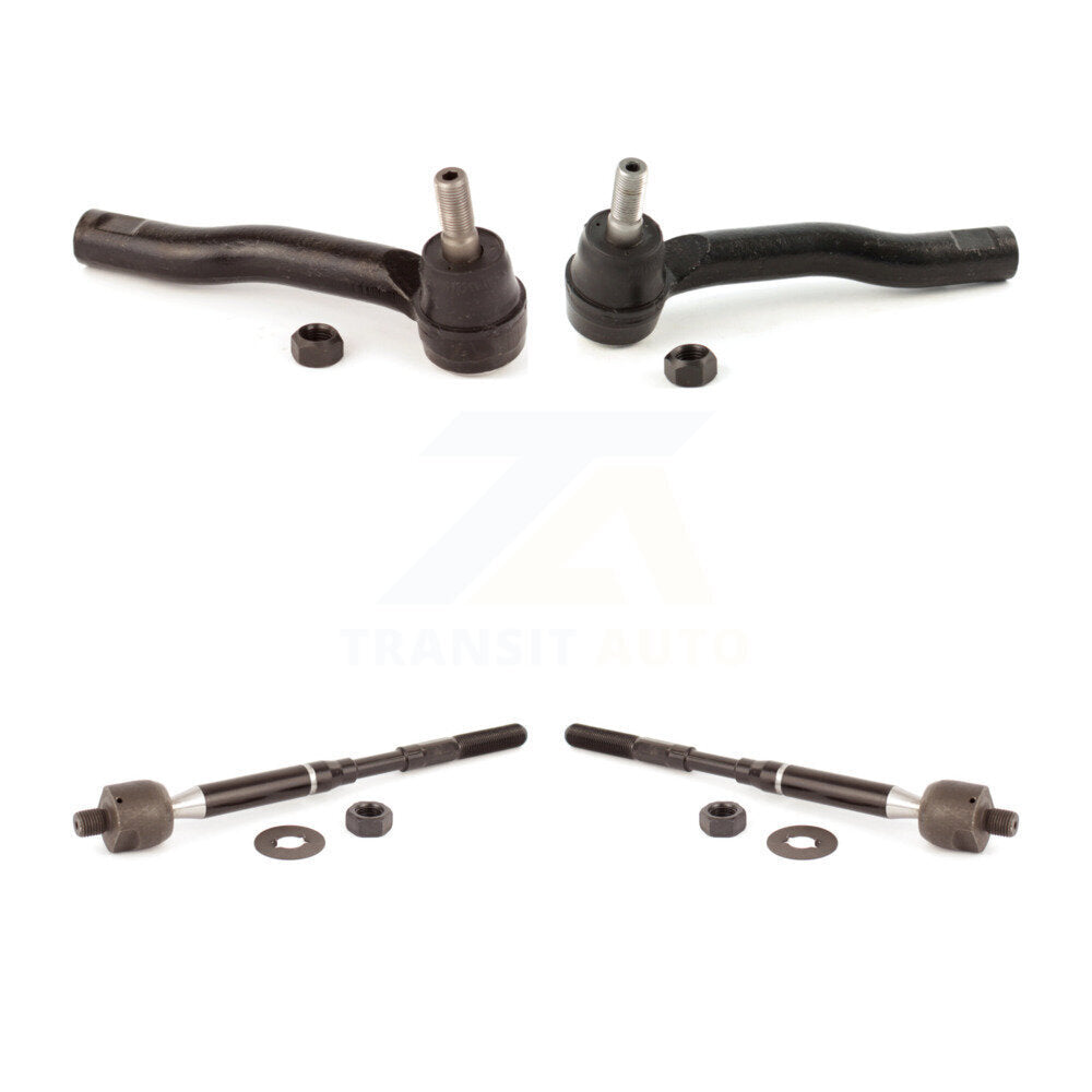 Front Outer & Inner Steering Tie Rod End Kit For 2003-2008 Toyota Corolla