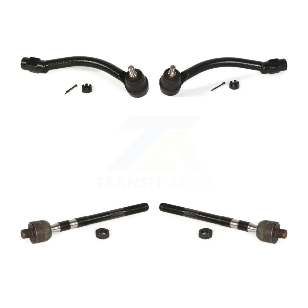 Front Outer & Inner Tie Rod End Kit For Hyundai Elantra GT Veloster Coupe