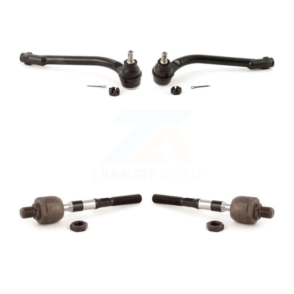 Front Outer & Inner Steering Tie Rod End Kit For Kia Forte Koup Forte5