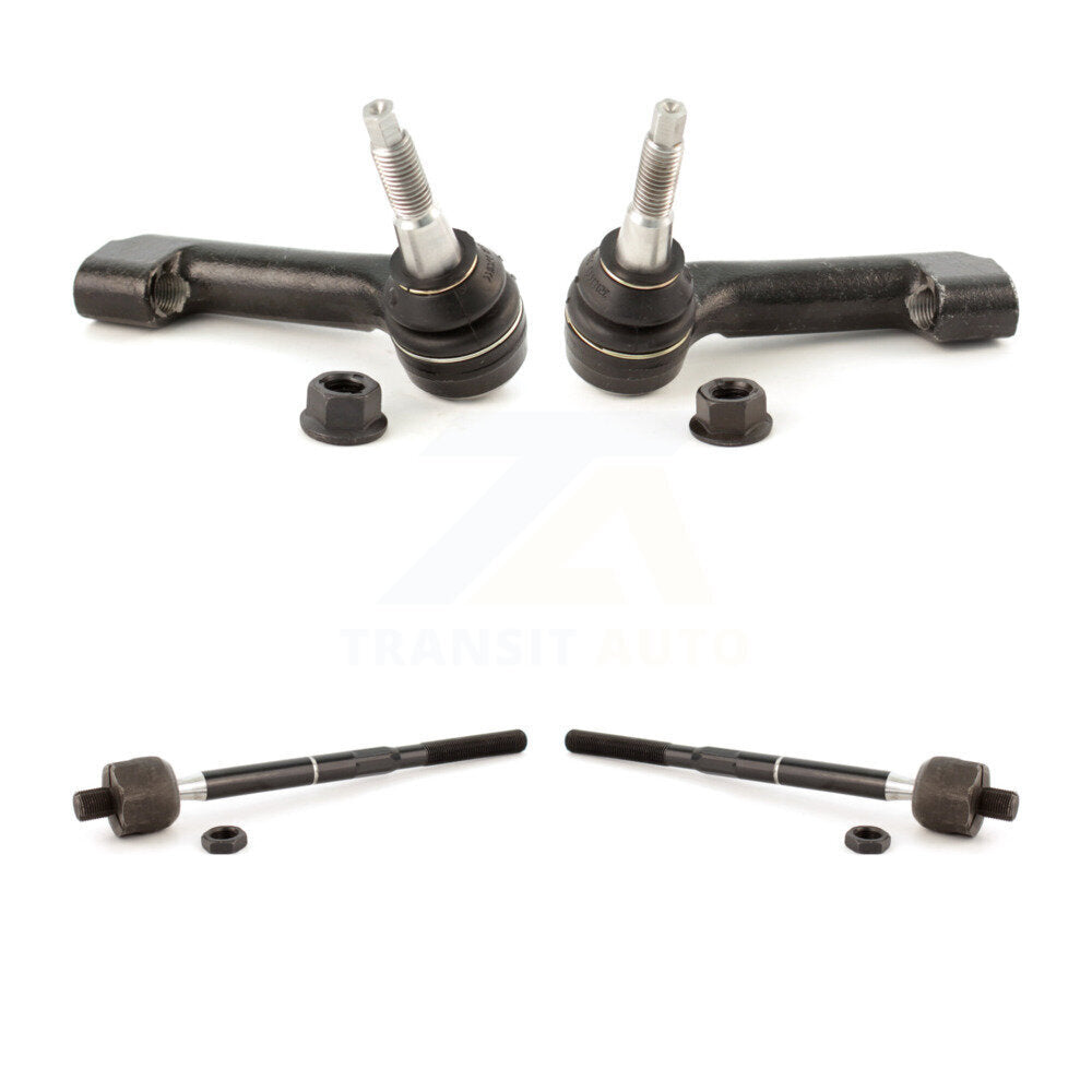 Front Outer & Inner Tie Rod End Kit For Ford F-150 Expedition Lincoln Navigator
