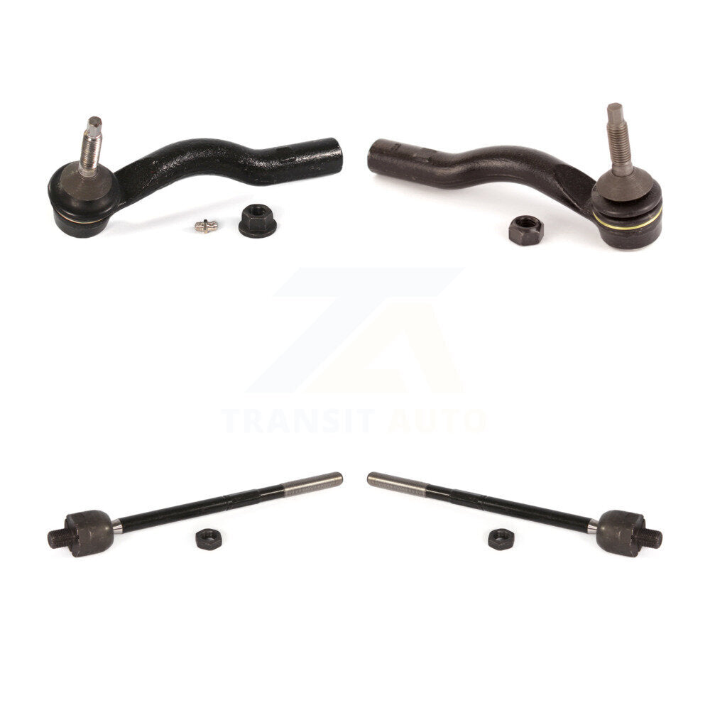Front Outer & Inner Tie Rod End Kit For Ford Crown Victoria Lincoln Town Car