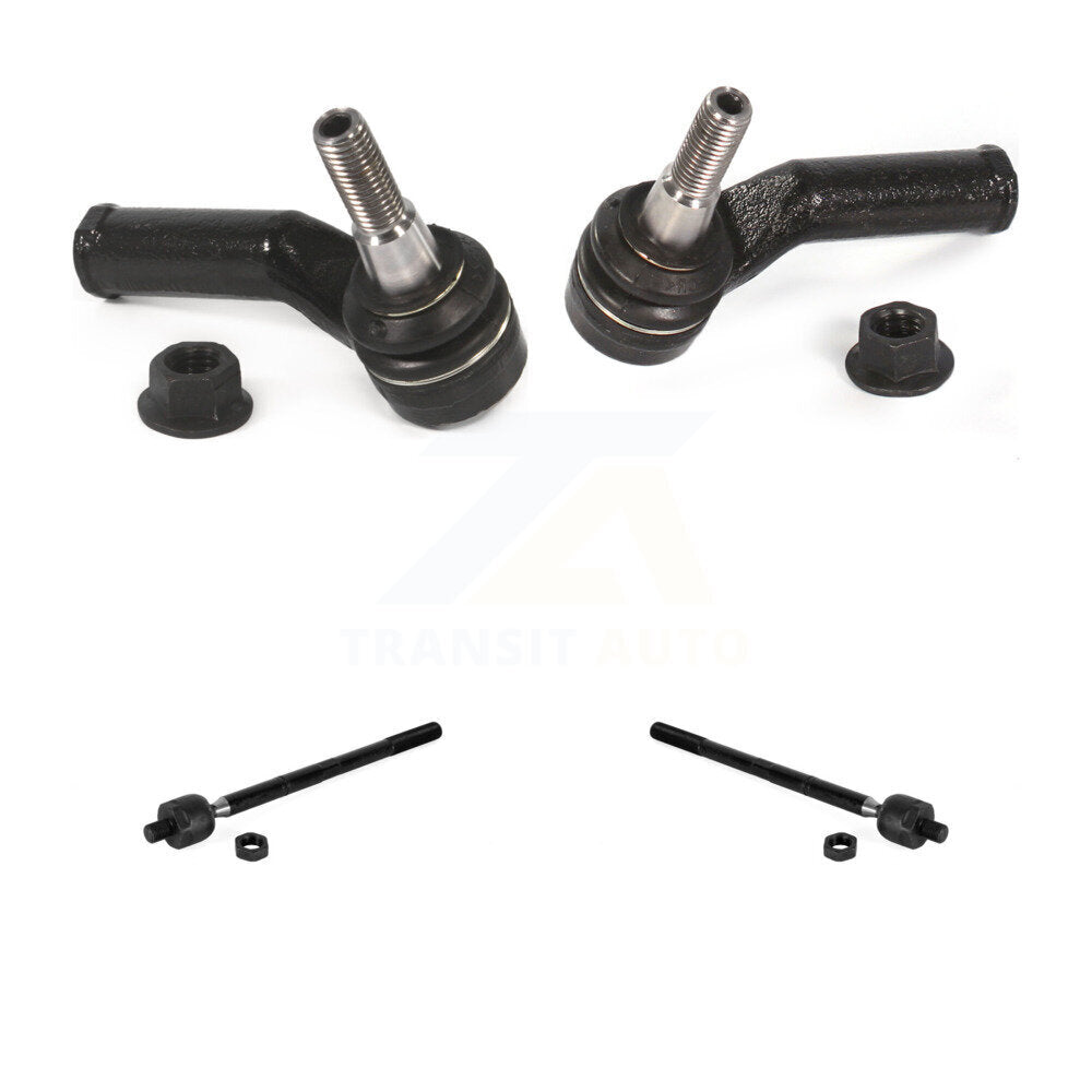 Front Outer & Inner Tie Rod End Kit For Volvo XC60 XC70 S60 V60 S80 Cross V70