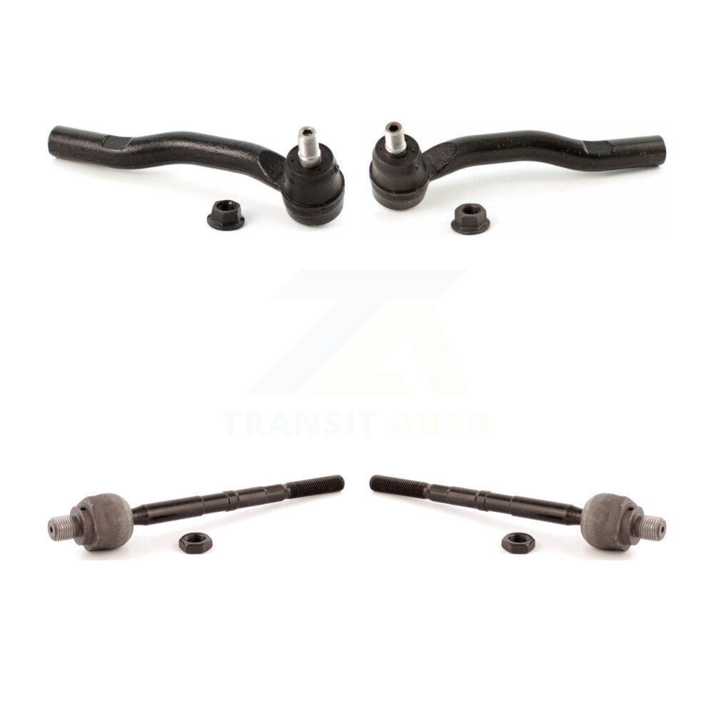 Front Outer & Inner Tie Rod End Kit For Chevrolet Aveo Pontiac Aveo5 Wave G3