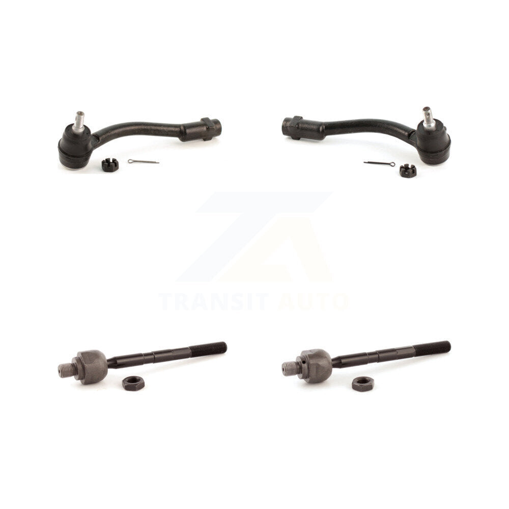 Front Outer & Inner Tie Rod End Kit For Kia Rio Rio5 Power steering system