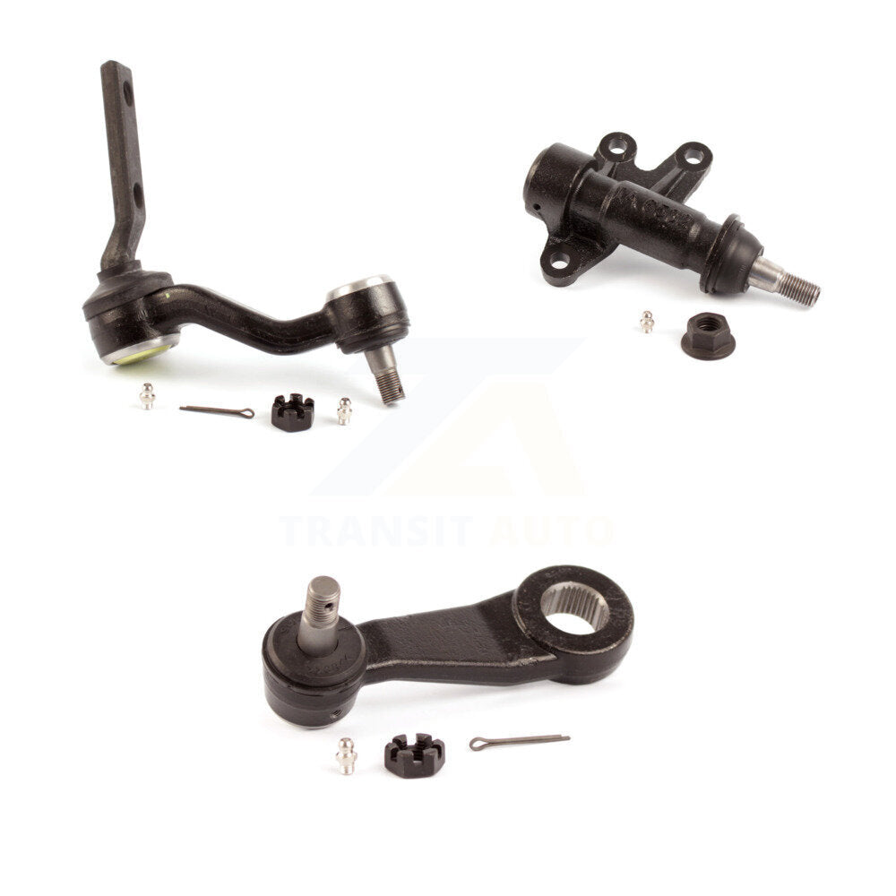 Front Steering Pitman And Idler Arm & Bracket Kit For Chevrolet Blazer