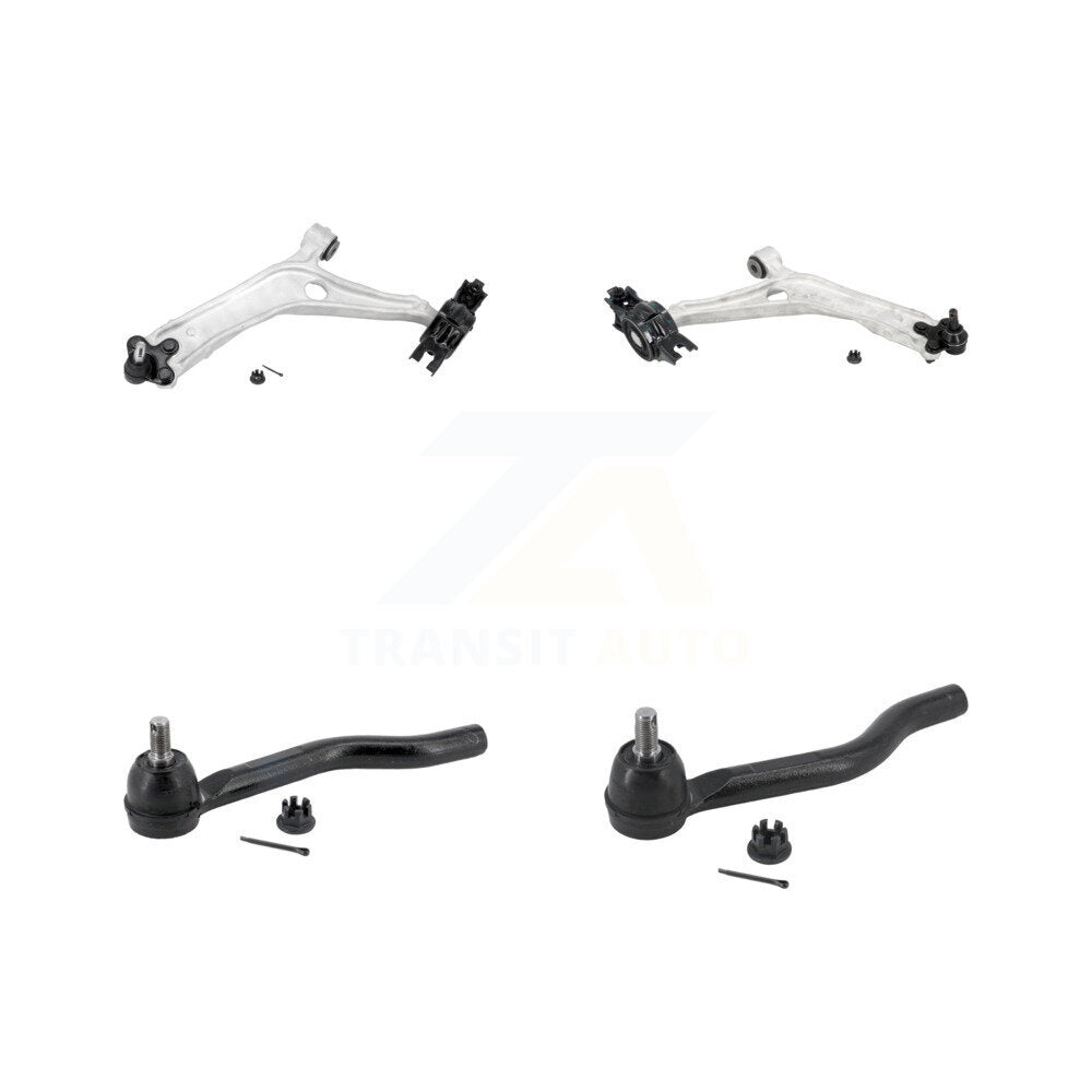 Front Suspension Control Arm Assembly Tie Rod End Kit For 2018-2022 Honda Accord