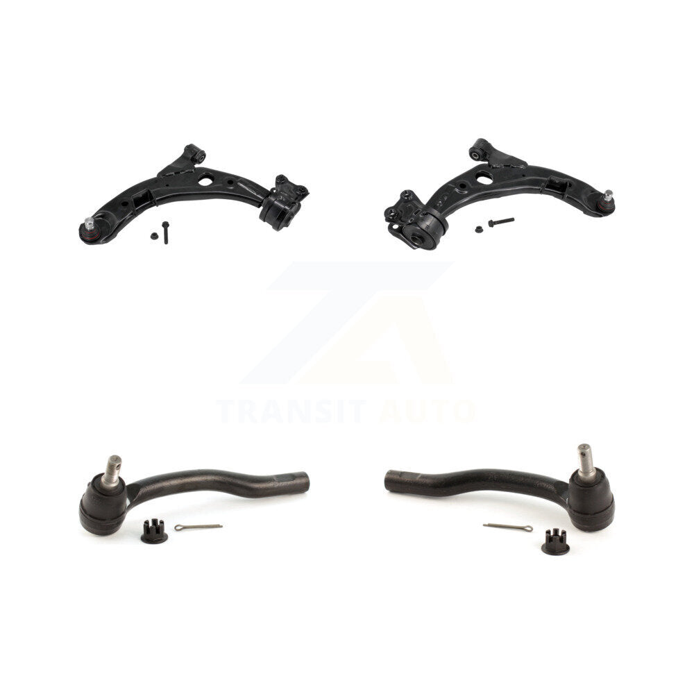 Front Suspension Control Arm Assembly & Tie Rod End Kit For 2007-2015 Mazda CX-9