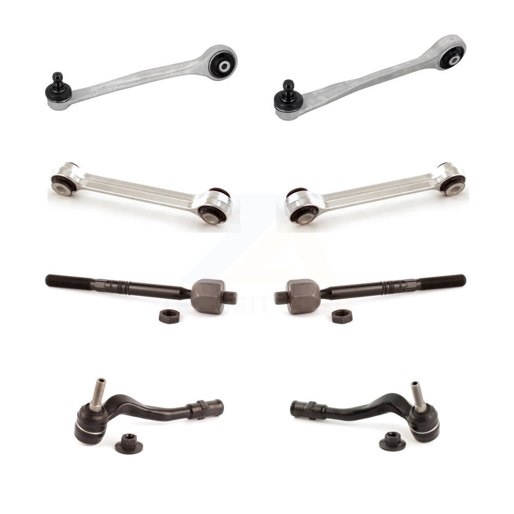 Front Control Arm & Ball Joint Tie Rod End Link Kit (8Pc) For Audi Q5 A5 Quattro