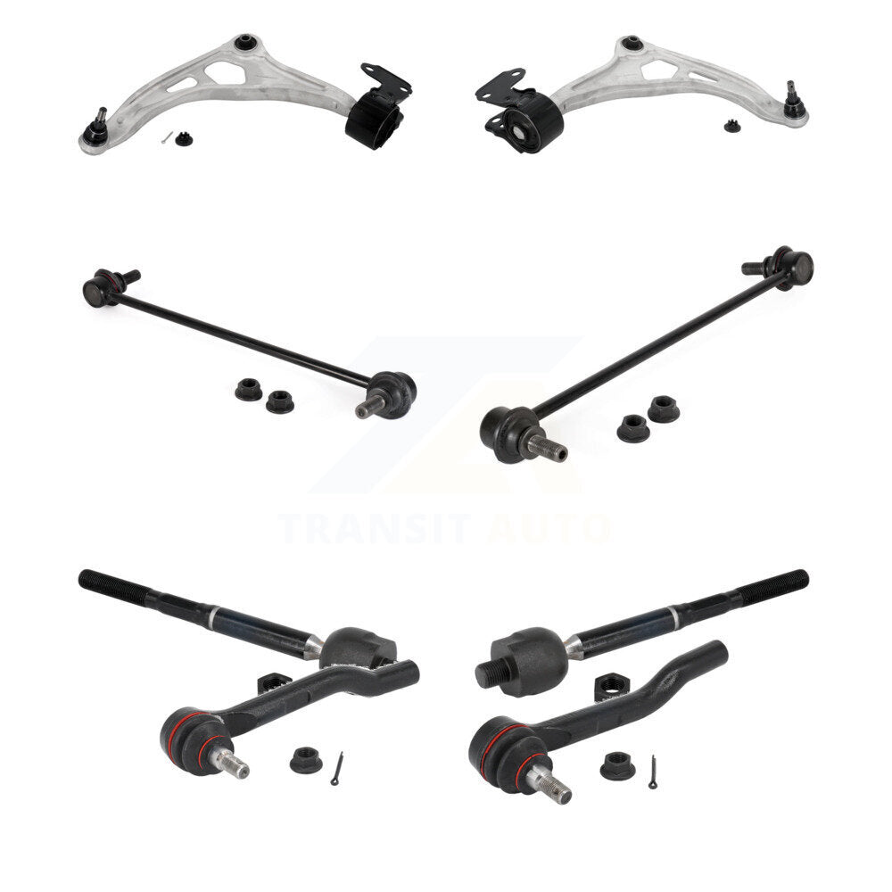 Front Control Arm Ball Joint Tie Rod End Link Kit (8Pc) For 18-24 Honda Odyssey