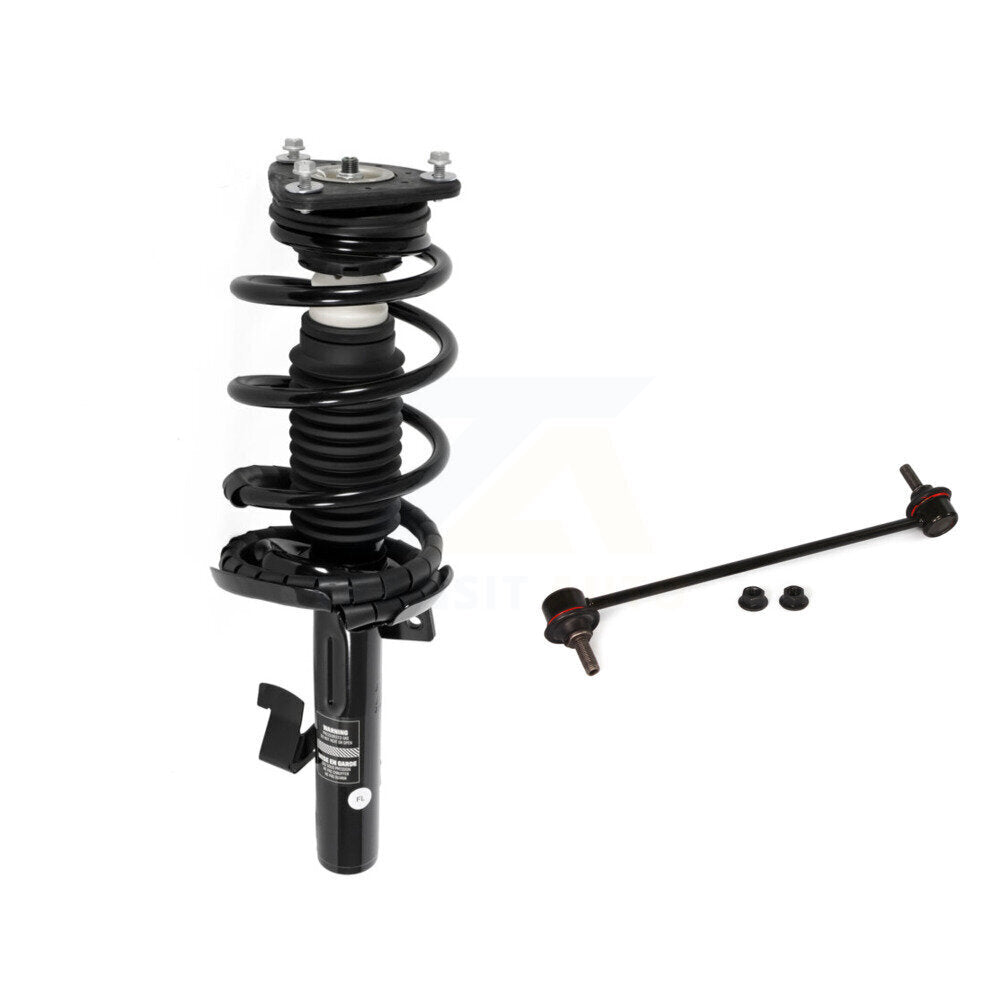 Front Left Shock Assembly And TOR Link Kit For Mazda 3 Excludes MazdaSpeed Model