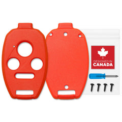 Key Fob Shell Case for Honda Civic, Accord, CRV, Pilot, Fit, Pilot, Ridgeline (4 button)