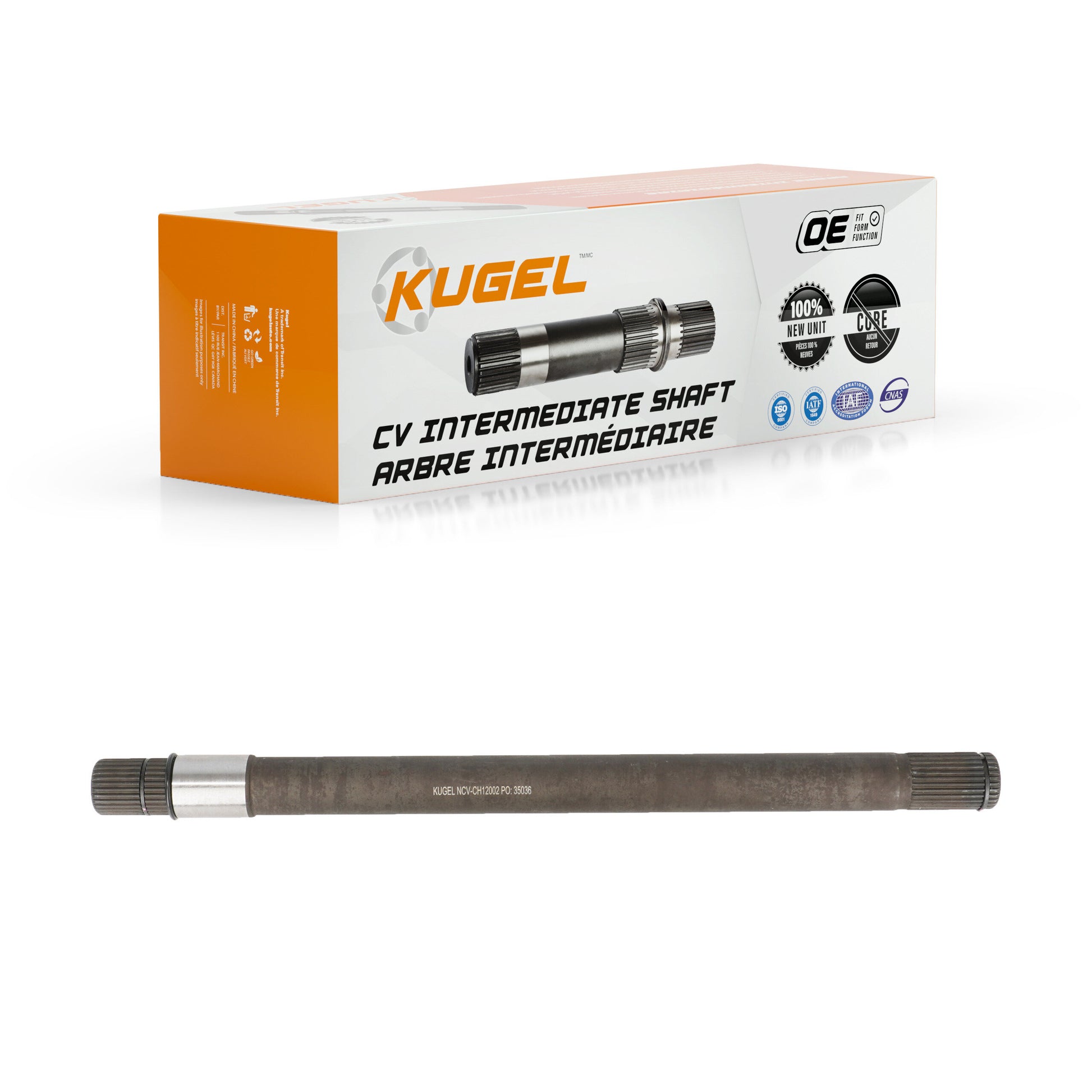Kugel_CV Intermediate Shaft_NCV-CH12002