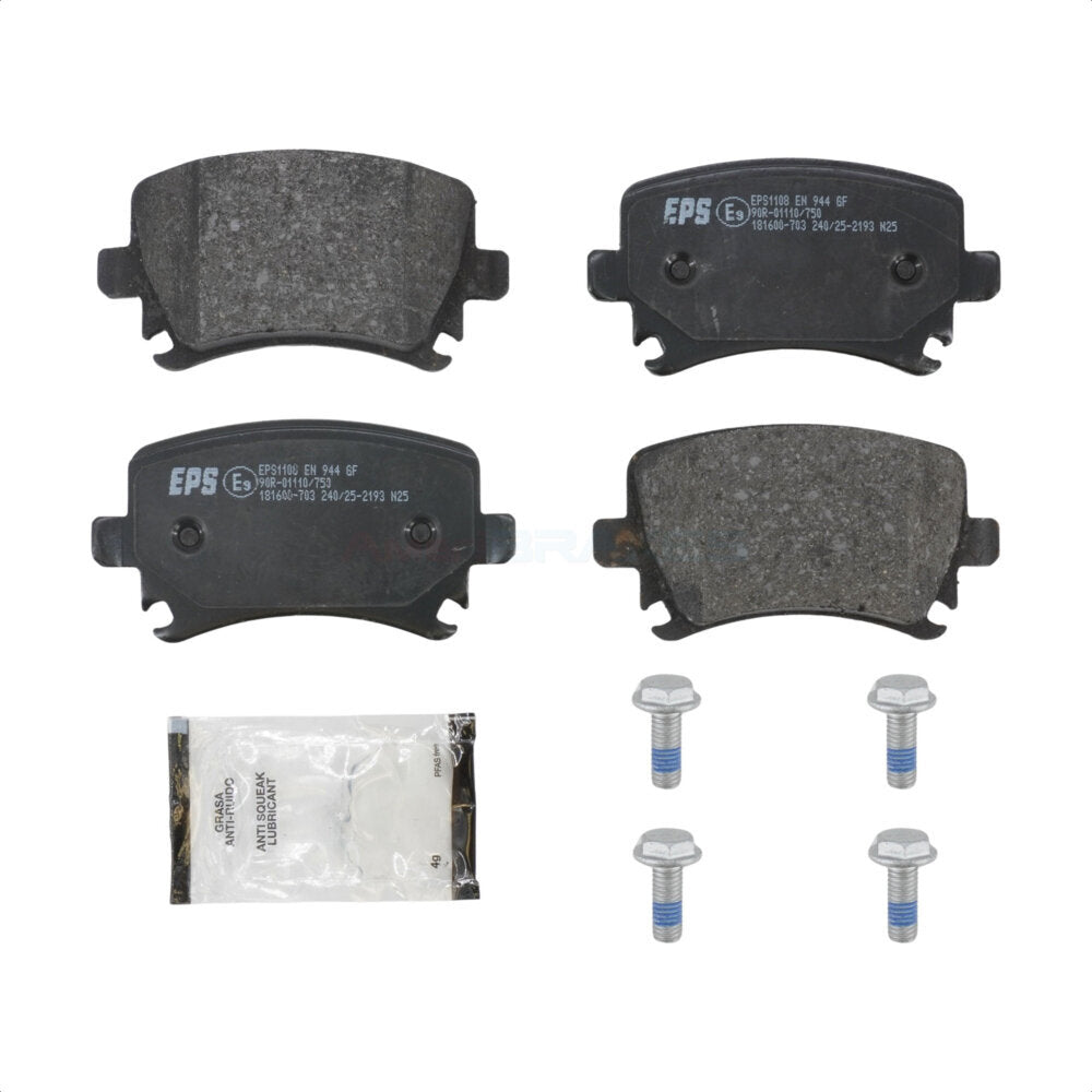 AmeriBRAKES NWF-EPS1108 Disc Brake Pad for 2005-2021 Volkswagen GTI, Volkswagen Tiguan Limited and More - Rear
