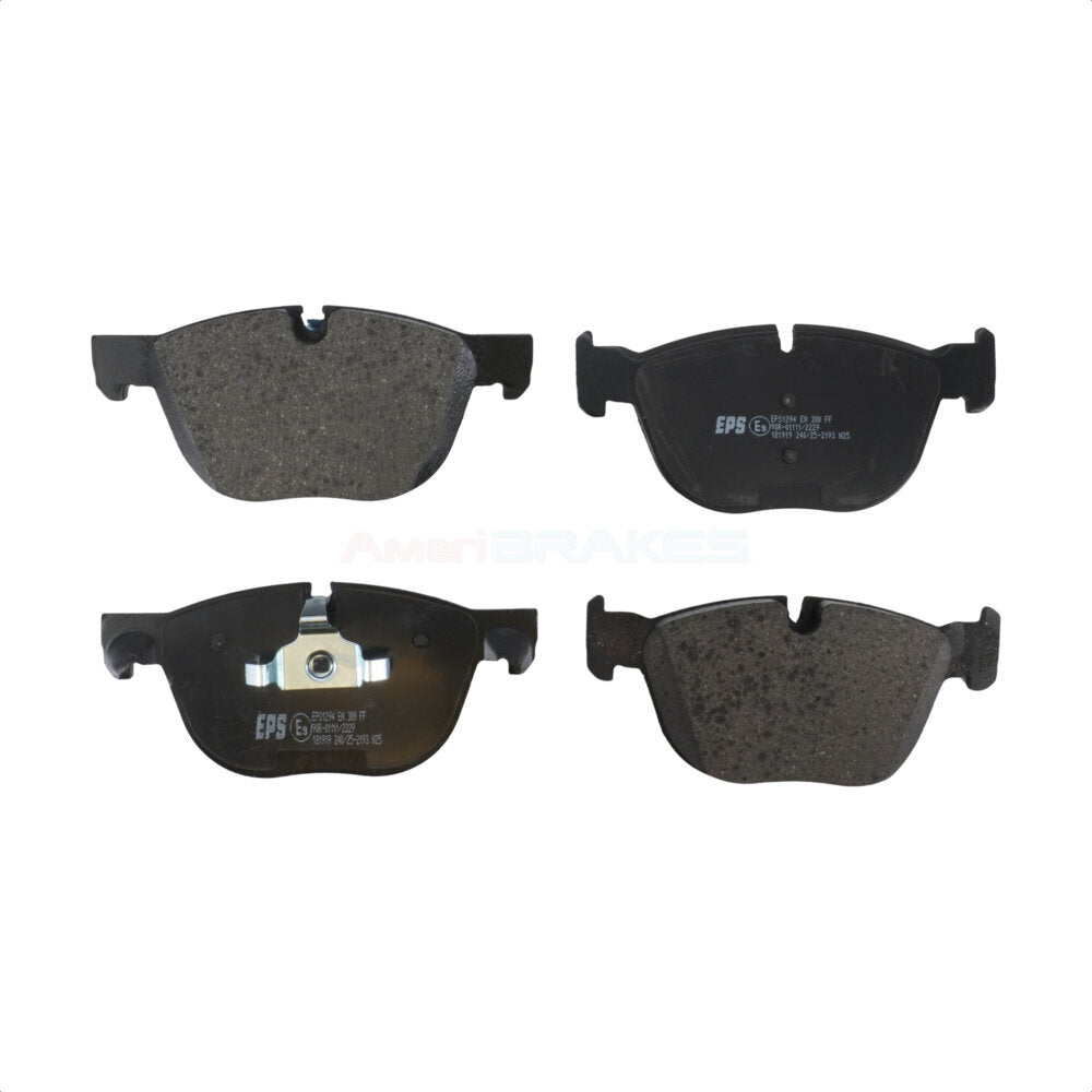 AmeriBRAKES NWF-EPS1294 Disc Brake Pad for 2007-2019 BMW X4, BMW X5 and More - Front