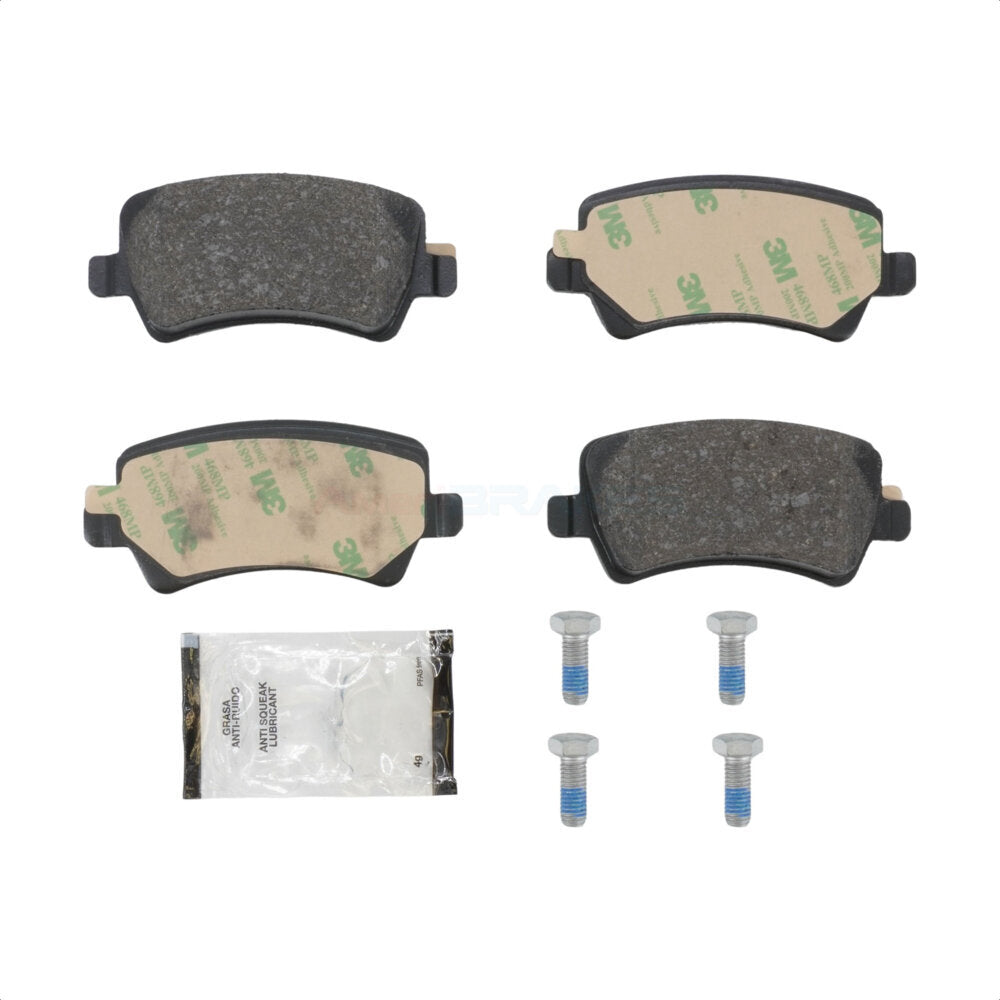 AmeriBRAKES NWF-EPS1307 Disc Brake Pad for 2007-2018 Volvo S60, Volvo V60 and More - Rear