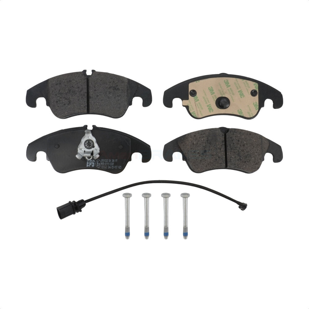 AmeriBRAKES NWF-EPS1322 Disc Brake Pad for 2008-2017 Audi A6 Quattro, Audi A5 Quattro and More - Front