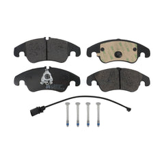 AmeriBRAKES NWF-EPS1322 Disc Brake Pad for 2008-2017 Audi A6 Quattro, Audi A5 Quattro and More - Front