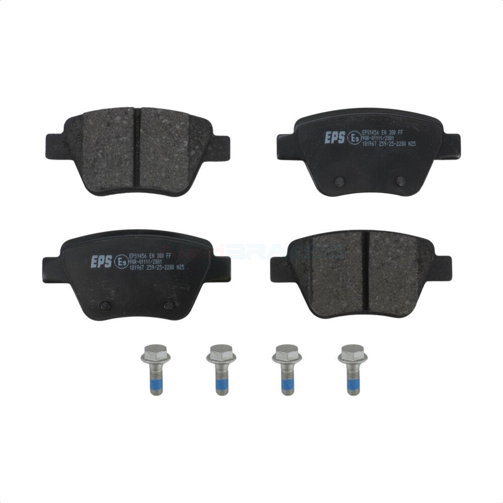 AmeriBRAKES NWF-EPS1456 Disc Brake Pad for 2009-2019 Volkswagen Golf, Volkswagen Beetle and More - Rear