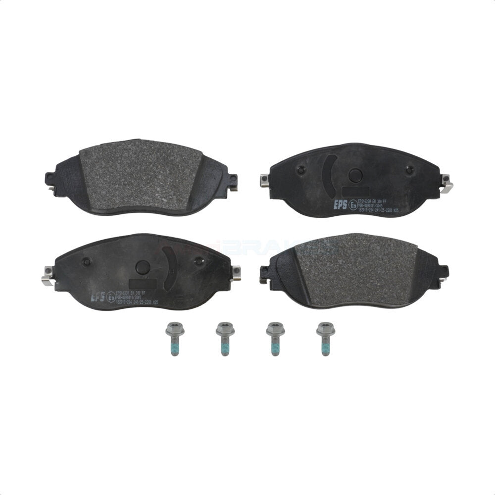 AmeriBRAKES NWF-EPS1633A Disc Brake Pad for 2013-2025 Volkswagen GTI, Audi A3 Quattro and More - Front