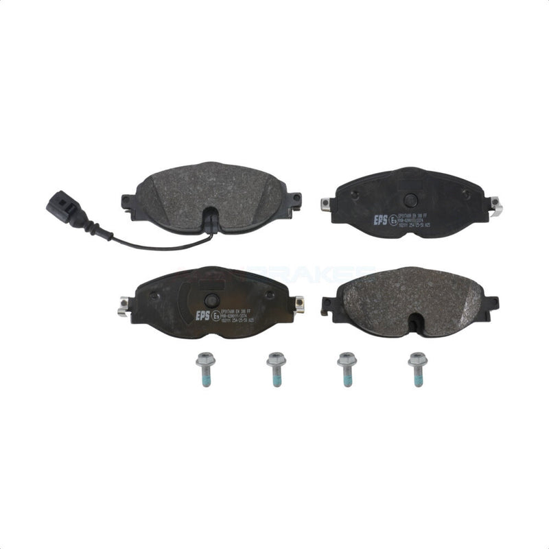 AmeriBRAKES NWF-EPS1760A Disc Brake Pad for 2015-2025 Volkswagen Jetta, Volkswagen Taos and More - Front
