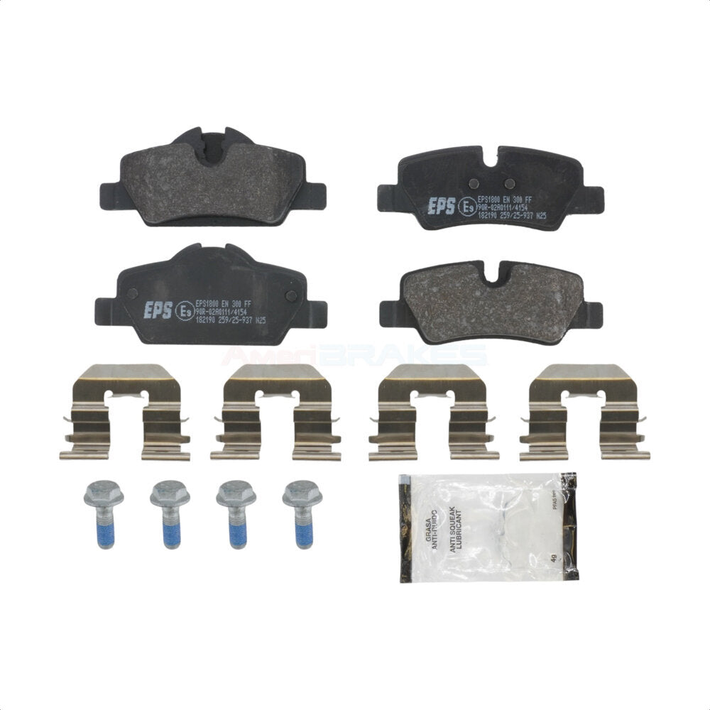 AmeriBRAKES NWF-EPS1800 Disc Brake Pad for 2014-2022 Mini Cooper - Rear