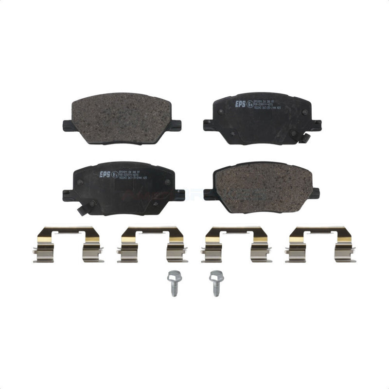 AmeriBRAKES NWF-EPS1811 Disc Brake Pad for 2015-2024 Dodge Hornet, Jeep Compass and More - Front