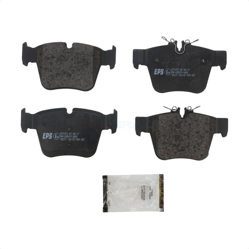 AmeriBRAKES NWF-EPS1872 Disc Brake Pad for 2016-2023 Mercedes-Benz C43 AMG, Mercedes-Benz GLC350e and More - Rear