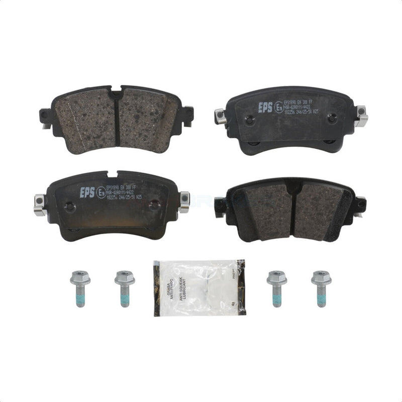 AmeriBRAKES NWF-EPS1898 Disc Brake Pad for 2017-2021 Audi RS5, Audi RS5 Sportback and More - Rear