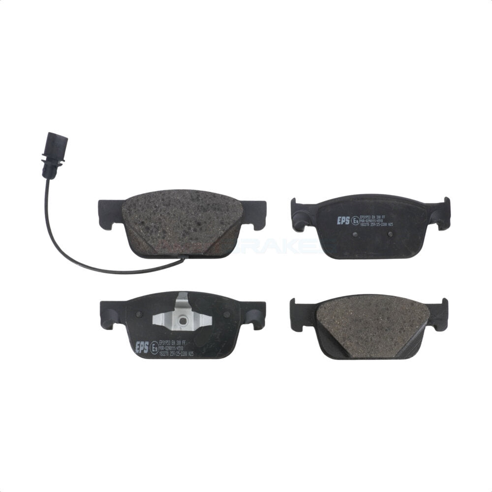 AmeriBRAKES NWF-EPS1953 Disc Brake Pad for 2017-2025 Audi A5 Quattro, Audi A5 Sportback and More - Front